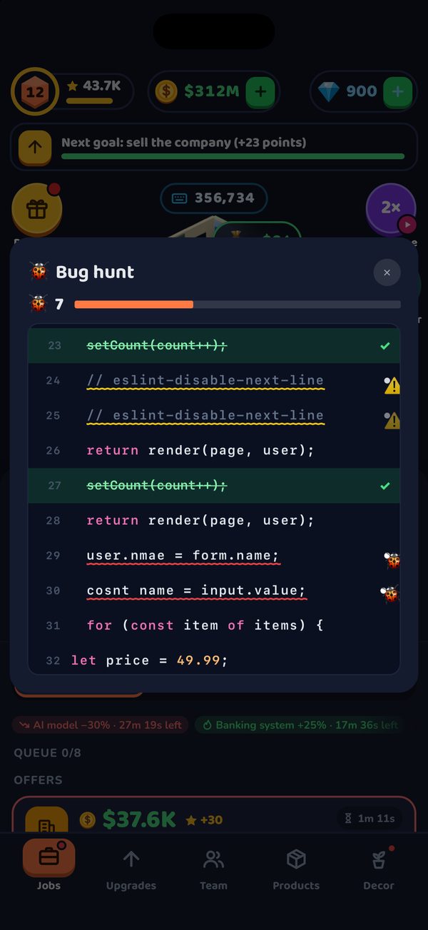 Bug hunt: the broken lines in the scrolling code
