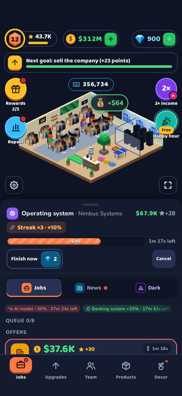 The tech campus and the job board